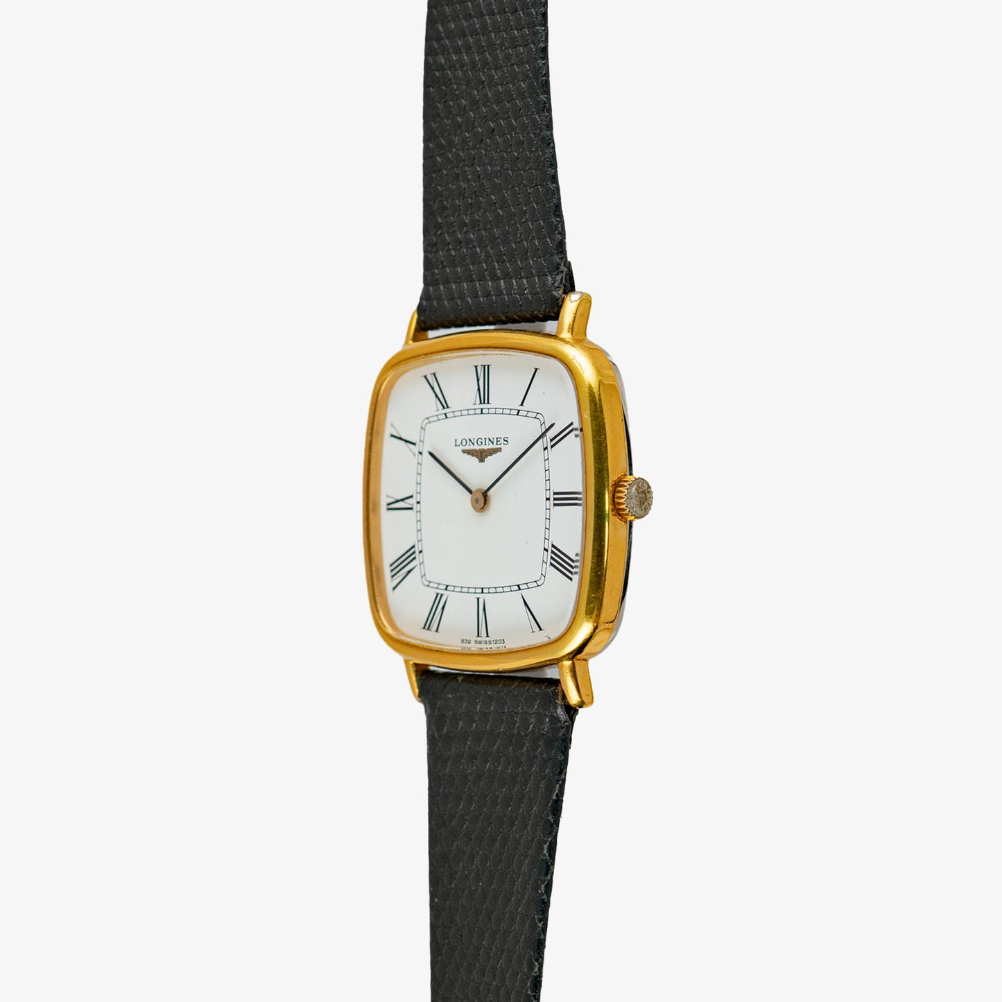 Longines Square Manual Wind Yellow Plated 32mm