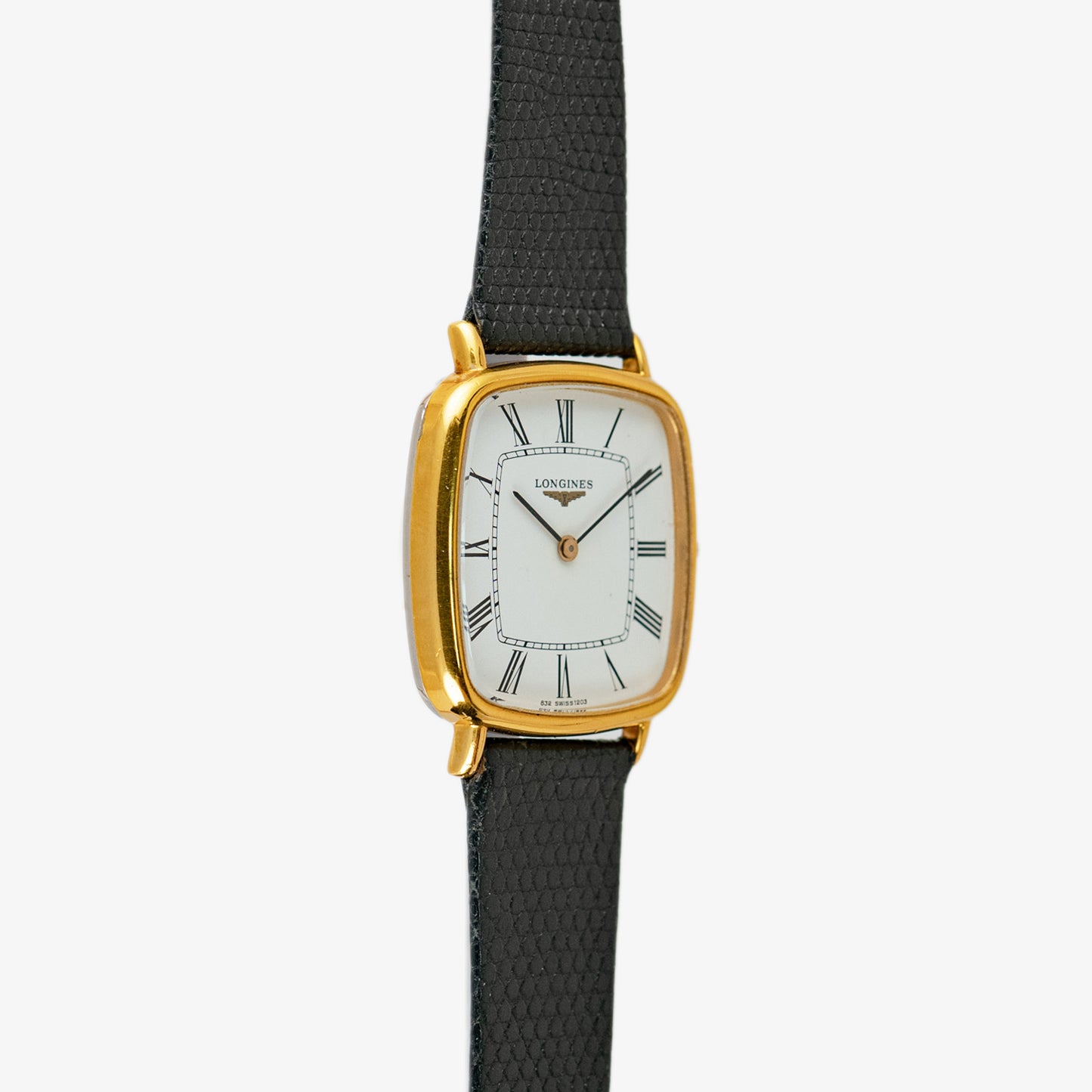 Longines Square Manual Wind Yellow Plated 32mm