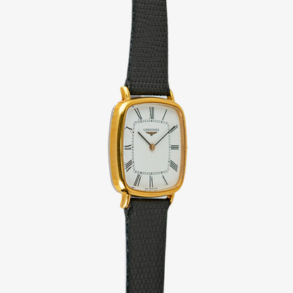 Longines Square Manual Wind Yellow Plated 32mm