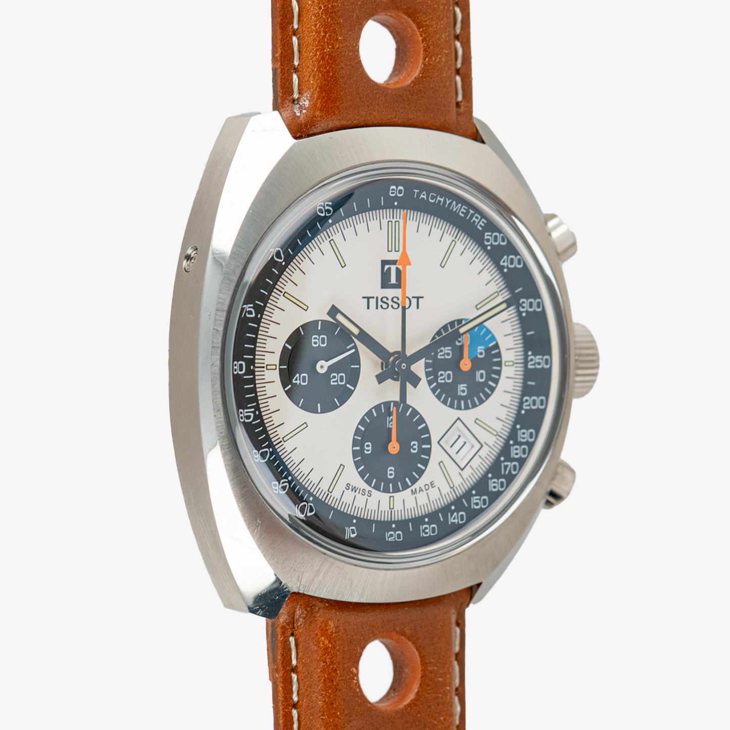 Tissot Heritage 1973 Chronograph Black Dial Automatic 43mm