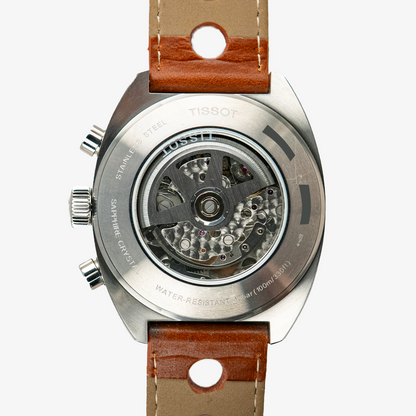 Tissot Heritage 1973 Chronograph Black Dial Automatic 43mm