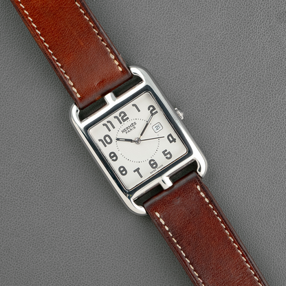Hermès Cape Cod Cuarzo Silver Dial 36mm