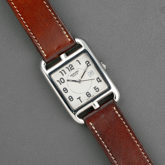 Hermès Cape Cod Cuarzo Silver Dial 36mm