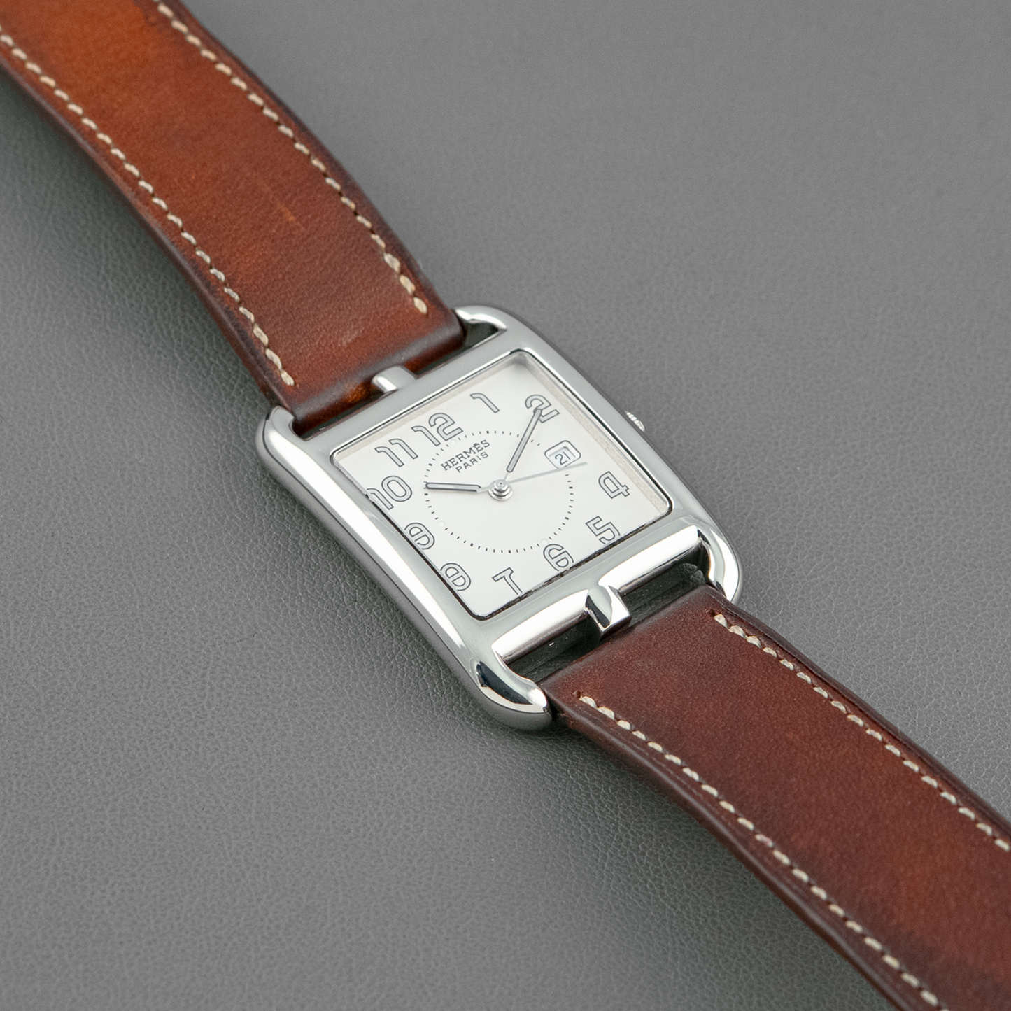 Hermès Cape Cod Cuarzo Silver Dial 36mm