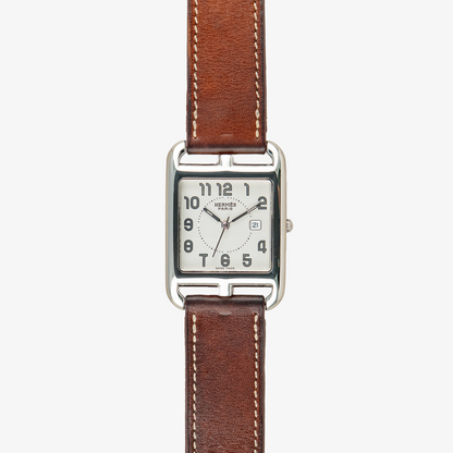 Hermès Cape Cod Cuarzo Silver Dial 36mm