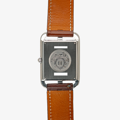 Hermès Cape Cod Cuarzo Silver Dial 36mm