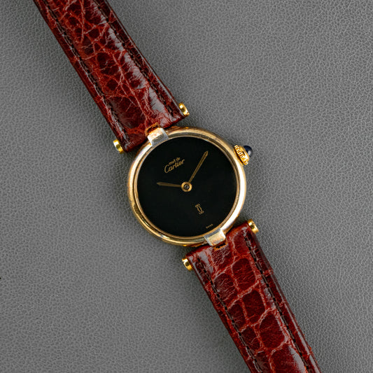 Cartier Must Vendôme Quartz Gold Plated 24mm