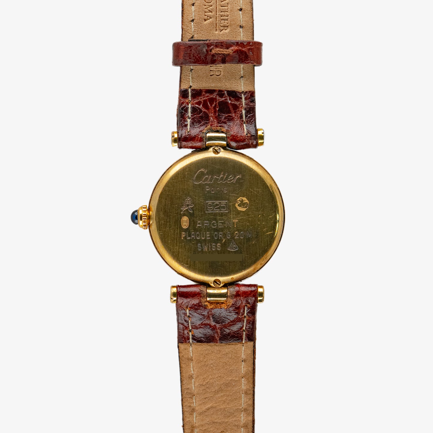 Cartier Must Vendôme Quartz Gold Plated 24mm