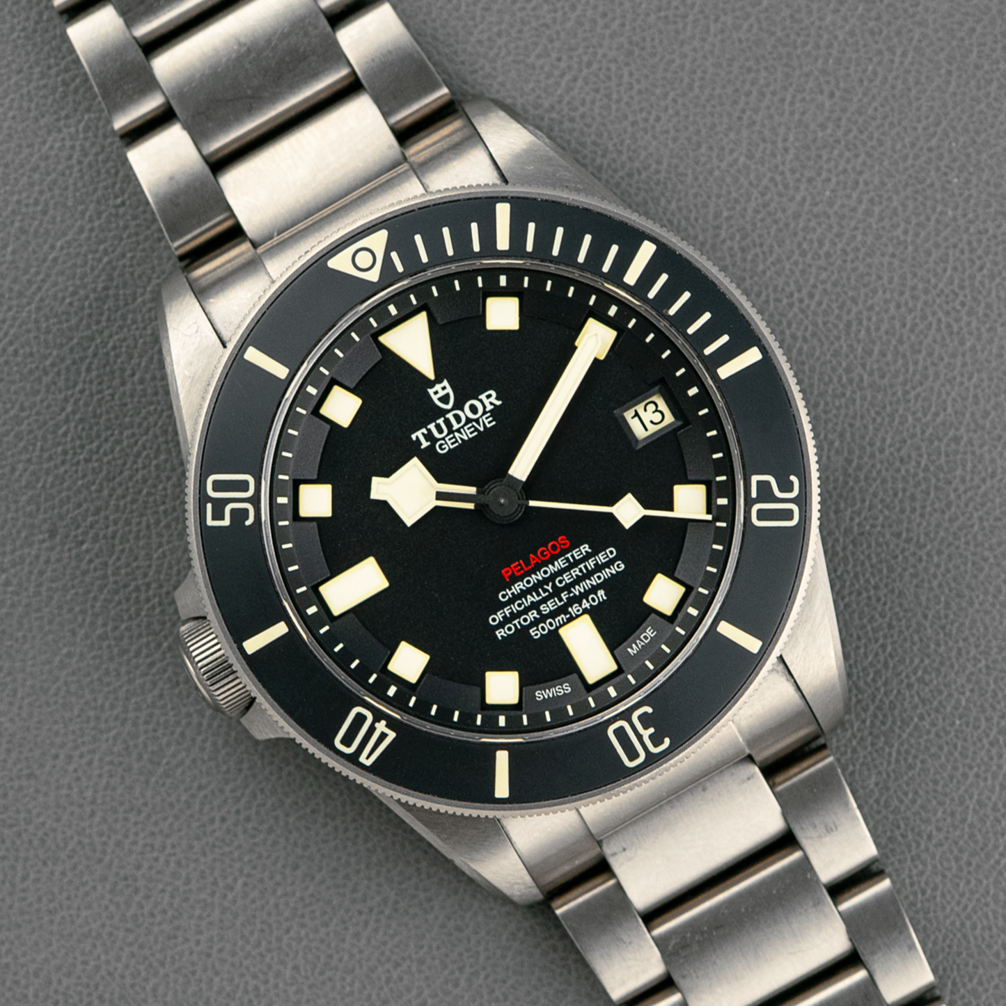 Tudor Pelagos LHD Left-Hand Drive Black Dial 42mm
