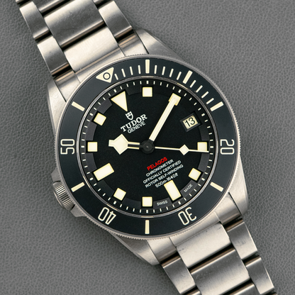 Tudor Pelagos LHD Left-Hand Drive Black Dial 42mm