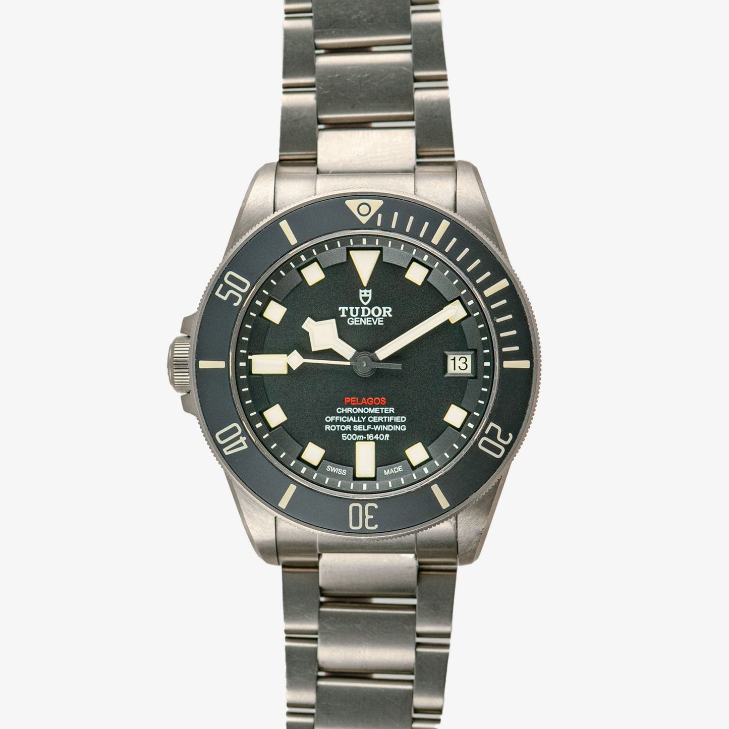 Tudor Pelagos LHD Left-Hand Drive Black Dial 42mm