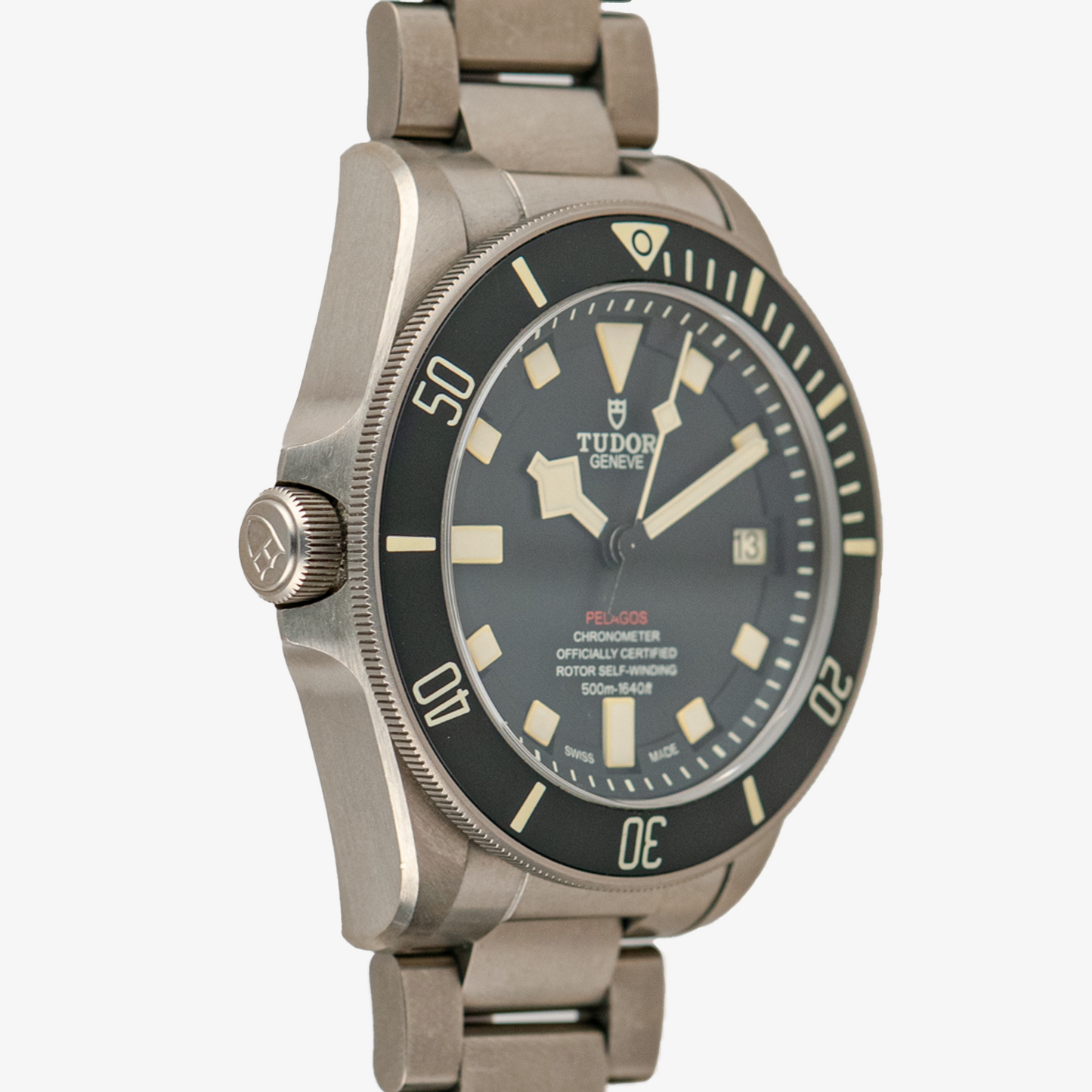 Tudor Pelagos LHD Left-Hand Drive Black Dial 42mm