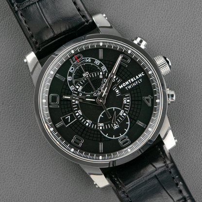 Montblanc TimeWalker Chronograph Black Dial Automatic 43mm
