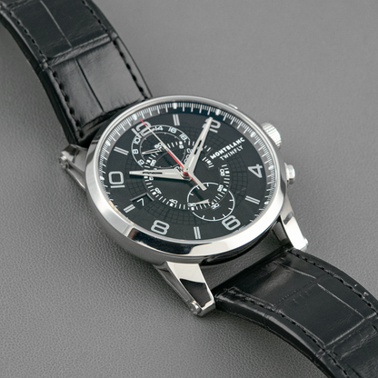 Montblanc TimeWalker Chronograph Black Dial Automatic 43mm