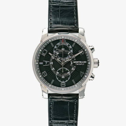 Montblanc TimeWalker Chronograph Black Dial Automatic 43mm
