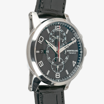 Montblanc TimeWalker Chronograph Black Dial Automatic 43mm