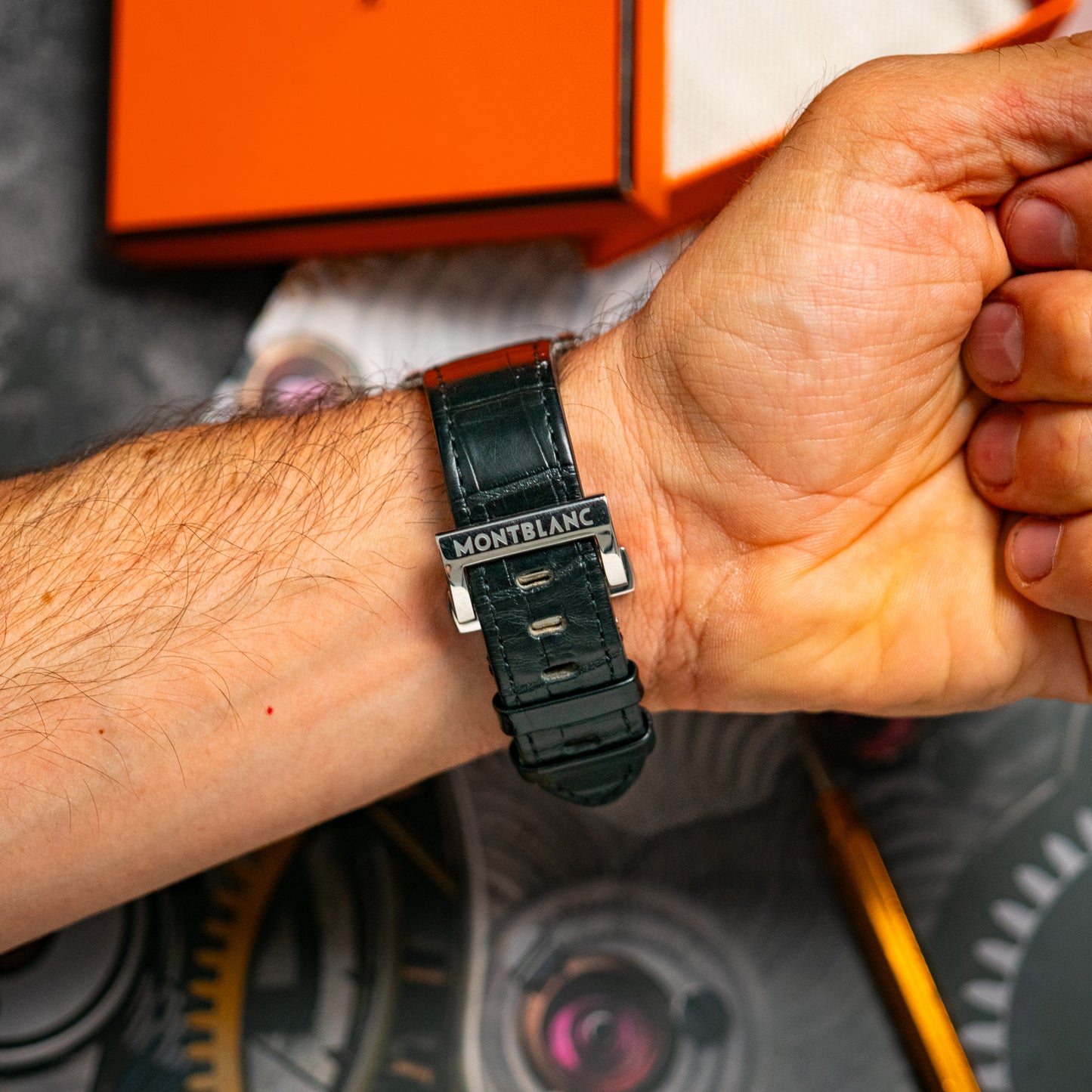 Montblanc TimeWalker Chronograph Black Dial Automatic 43mm