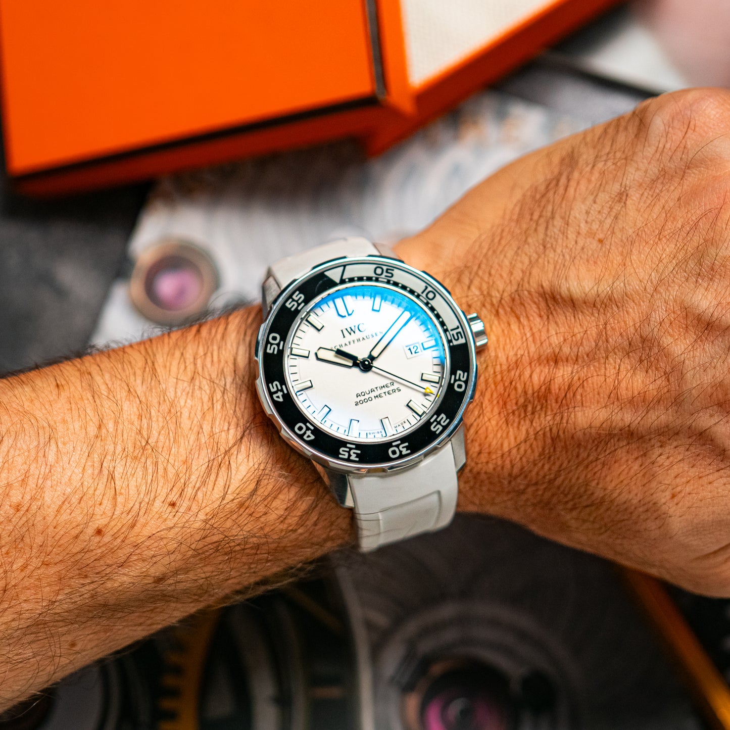 IWC Aquatimer 2000m White Dial Automatic 44mm