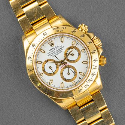 Rolex Cosmograph Daytona Yellow Gold 40mm