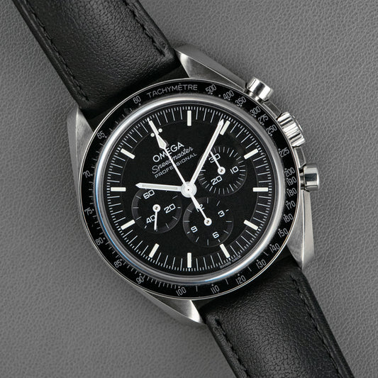 Omega Speedmaster Moonwatch Leather Strap 42mm