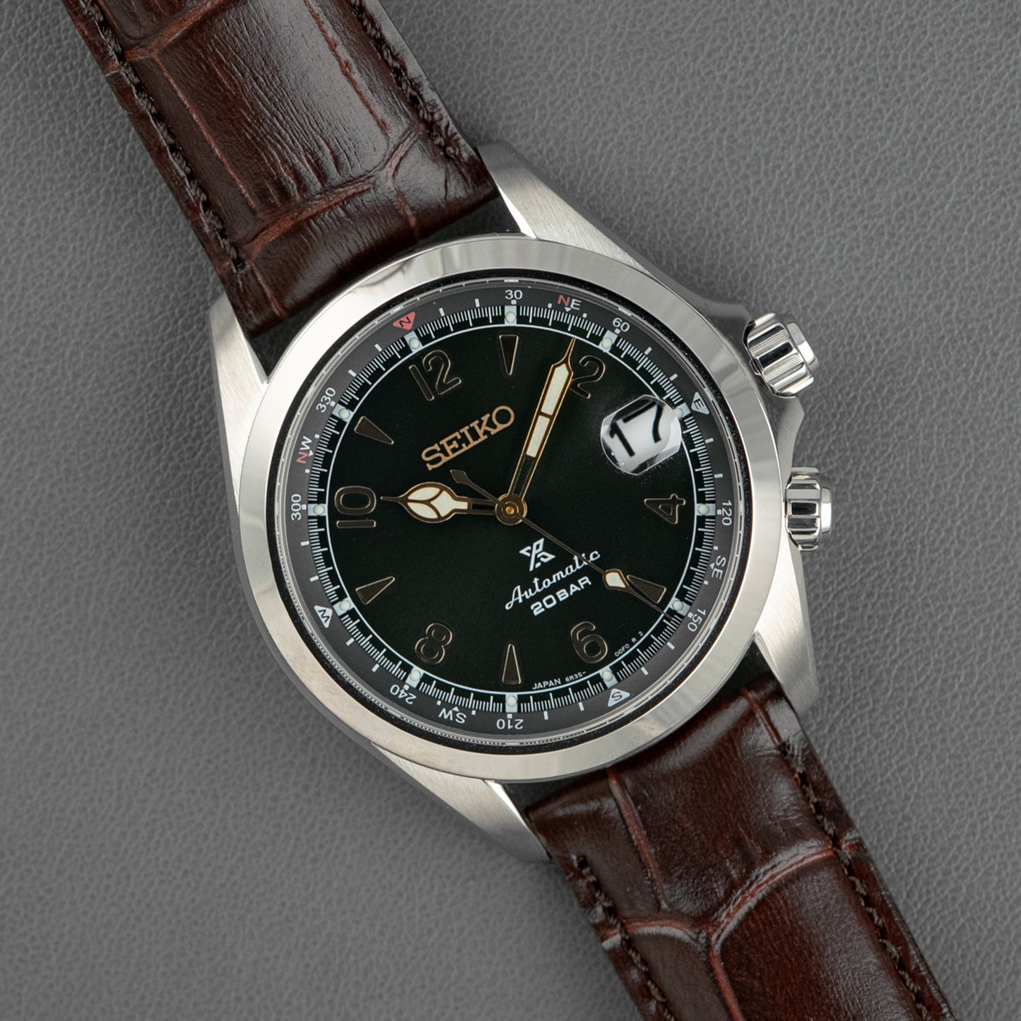 Seiko Alpinist SBDC09 Automatic Green Dial 39.5mm