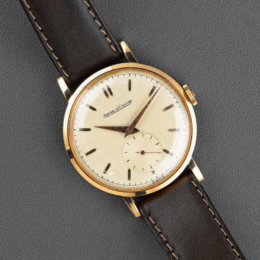 Jaeger-LeCoultre Vintage Manual Wind Gold 35mm