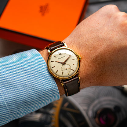 Jaeger-LeCoultre Vintage Manual Wind Gold 35mm