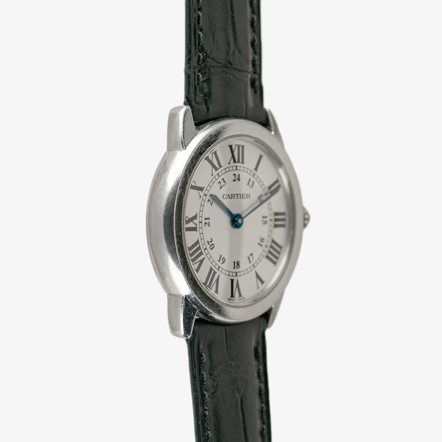 Cartier Ronde Solo Quartz Steel Silver Dial 36mm