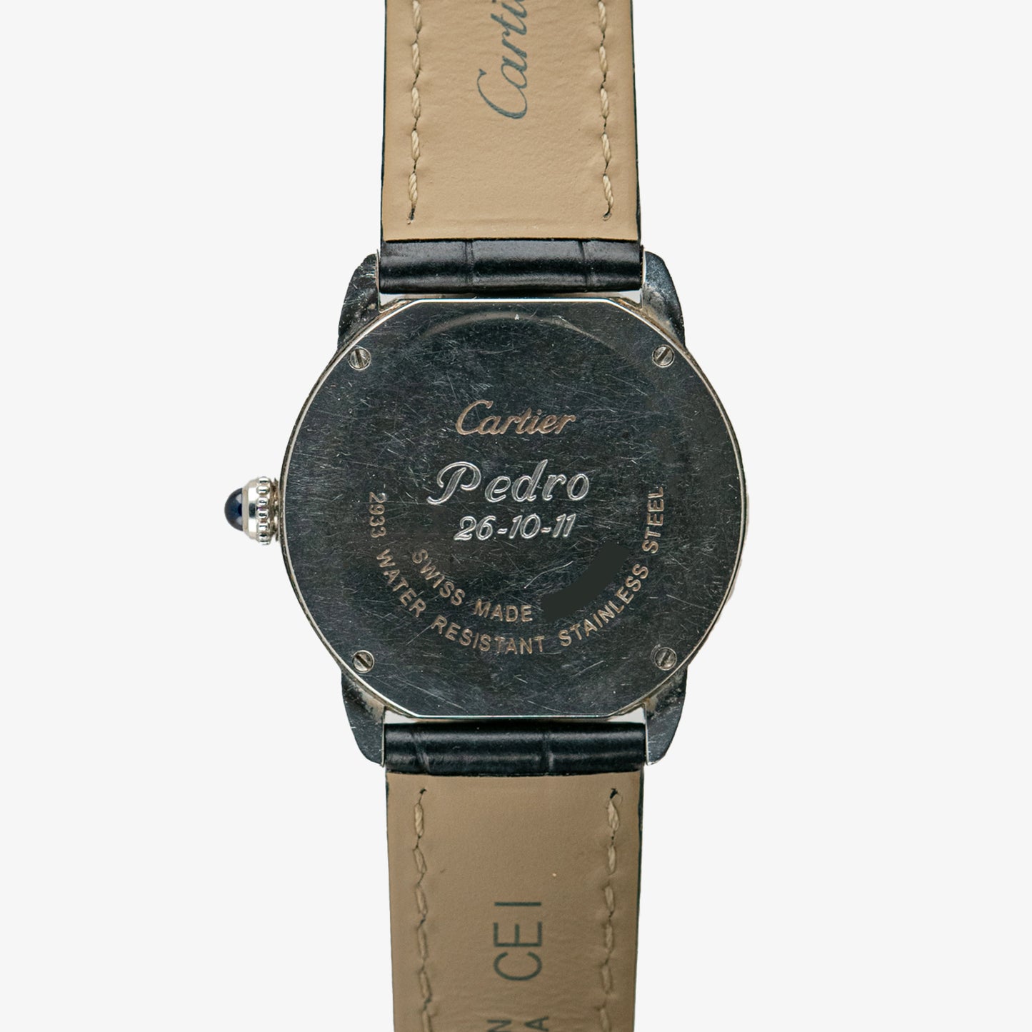 Cartier Ronde Solo Quartz Steel Silver Dial 36mm