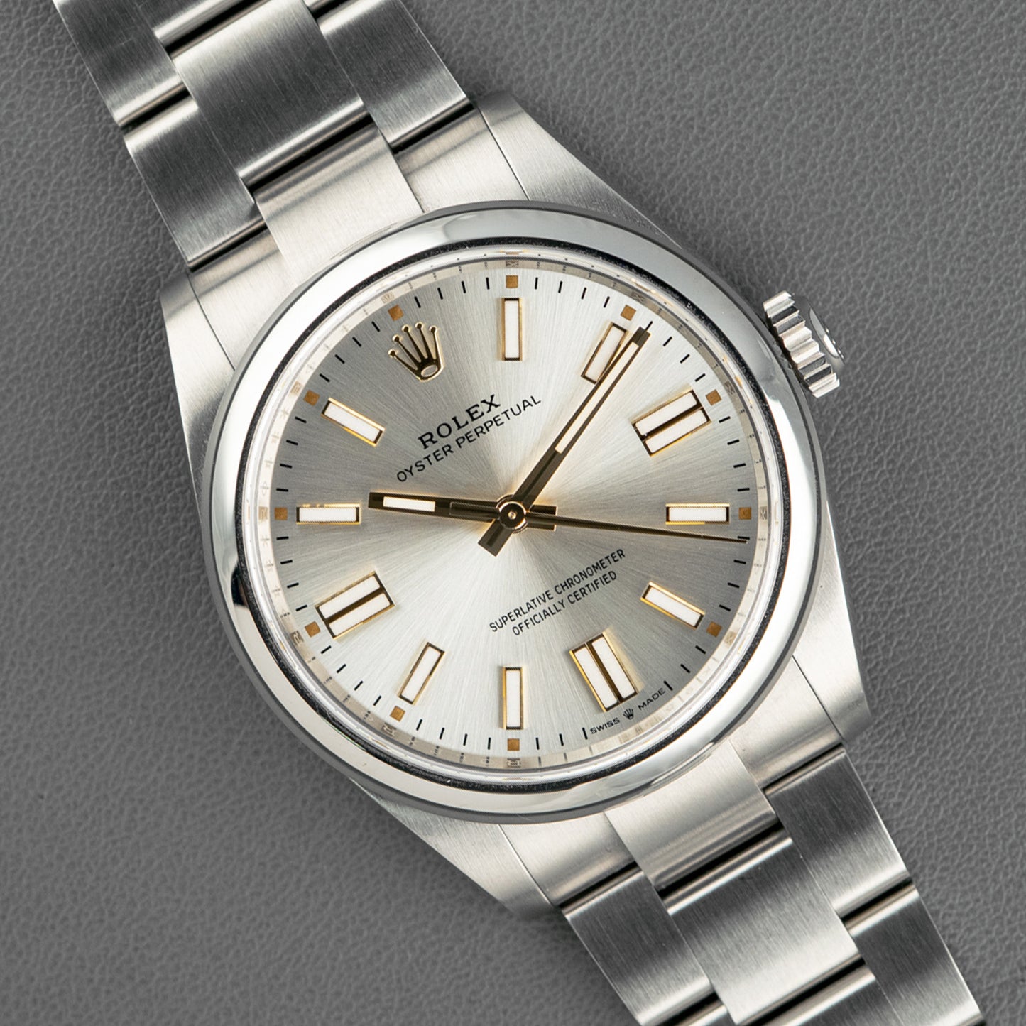 Rolex Oyster Perpetual 124300 Silver Dial 41mm