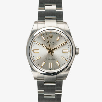 Rolex Oyster Perpetual 124300 Silver Dial 41mm