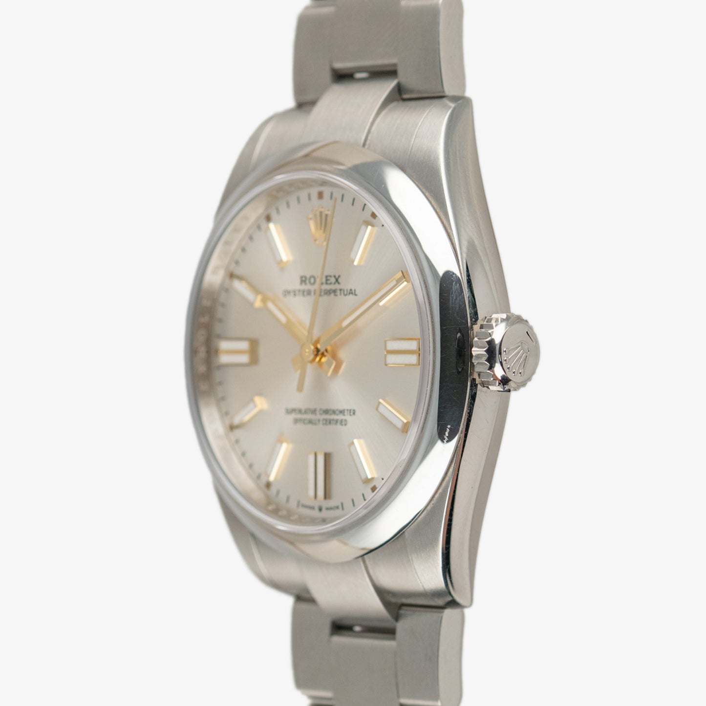 Rolex Oyster Perpetual 124300 Silver Dial 41mm