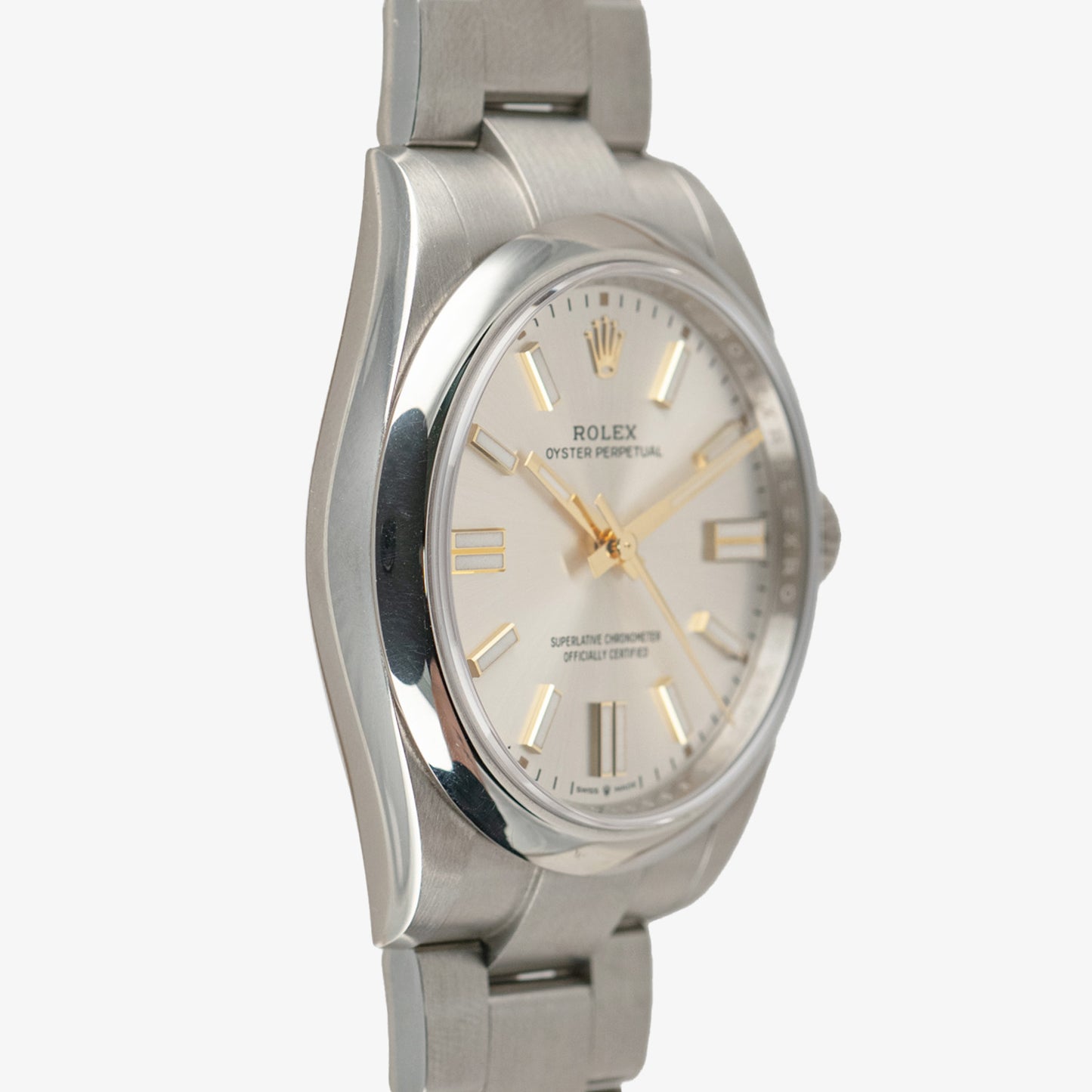 Rolex Oyster Perpetual 124300 Silver Dial 41mm