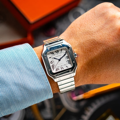 Cartier Santos Medium Automatic Steel 35mm