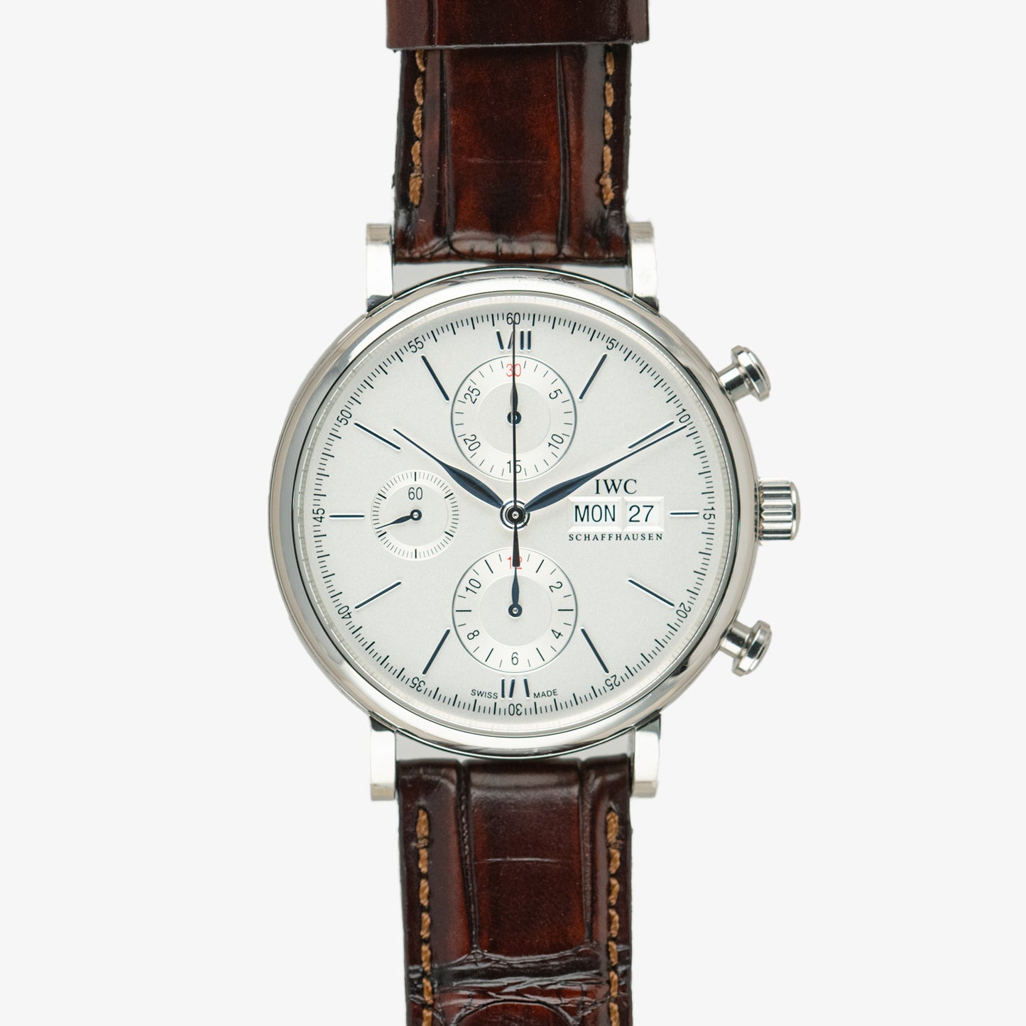 IWC Portofino Chronograph IW391027 Silver Dial 42mm