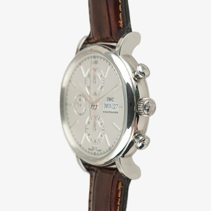IWC Portofino Chronograph IW391027 Silver Dial 42mm