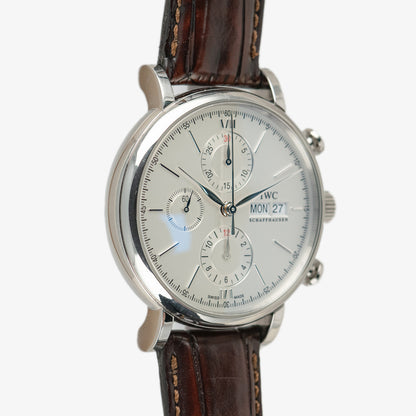 IWC Portofino Chronograph IW391027 Silver Dial 42mm