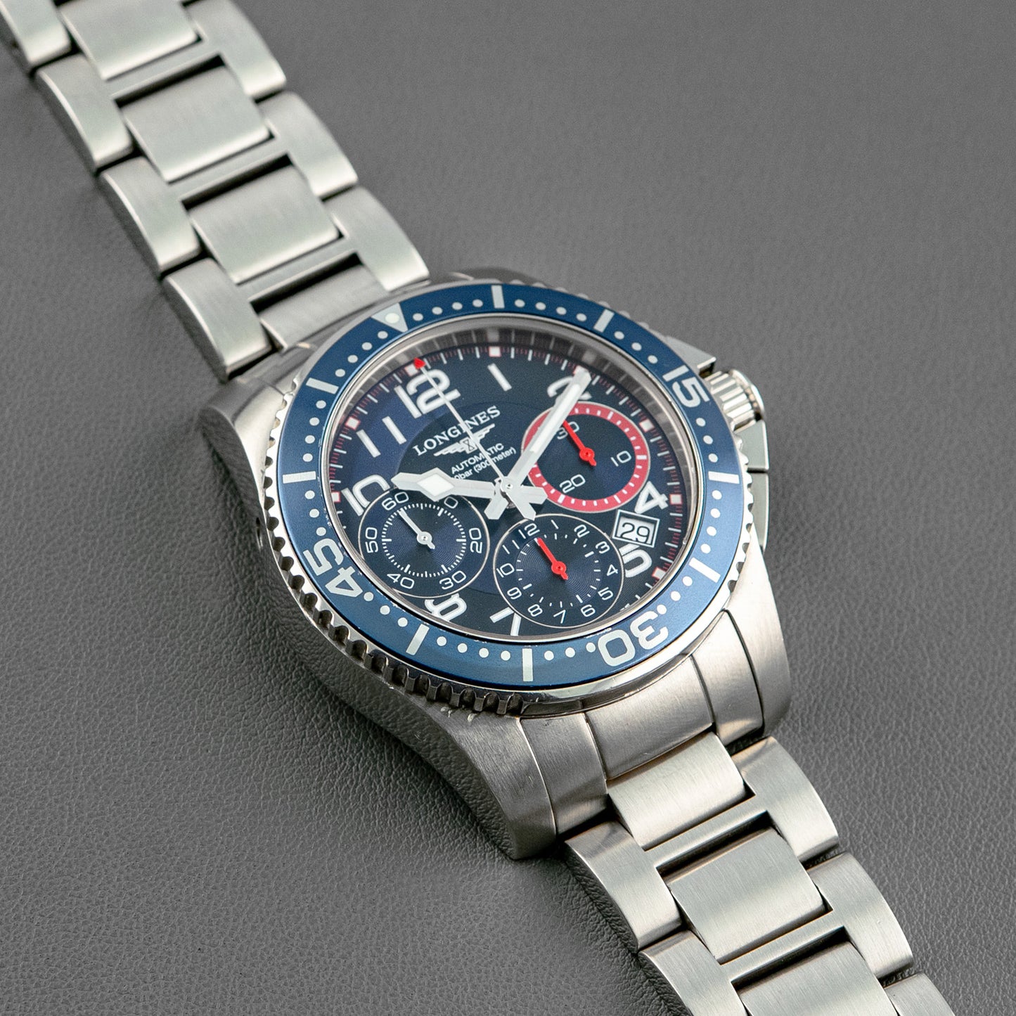 Longines HydroConquest Automatic Chronograph Blue 41mm