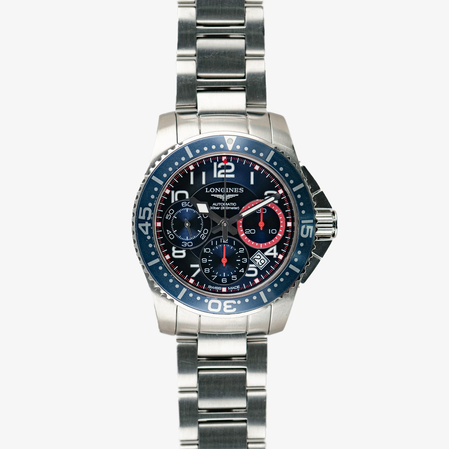 Longines HydroConquest Automatic Chronograph Blue 41mm