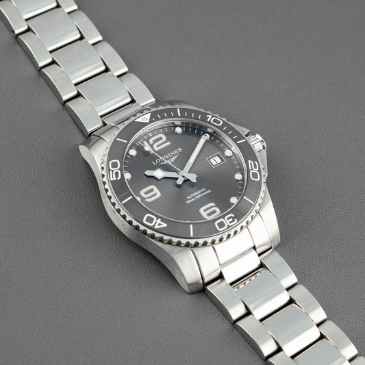Longines HydroConquest Automatic Steel Grey Dial 41mm
