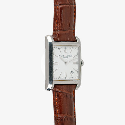 Baume & Mercier Hampton XL Quartz White Dial 30mm