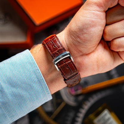 Baume & Mercier Hampton XL Quartz White Dial 30mm