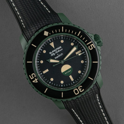 Blancpain Fifty Fathoms Scuba by Swatch Green 42mm