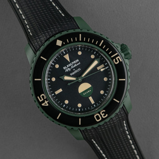 Blancpain Fifty Fathoms Scuba by Swatch Green 42mm
