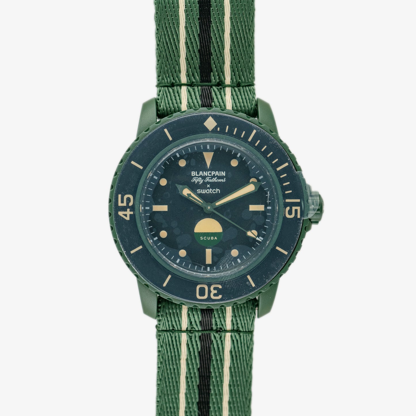 Blancpain Fifty Fathoms Scuba by Swatch Green 42mm