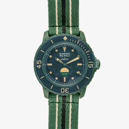 Blancpain Fifty Fathoms Scuba by Swatch Green 42mm