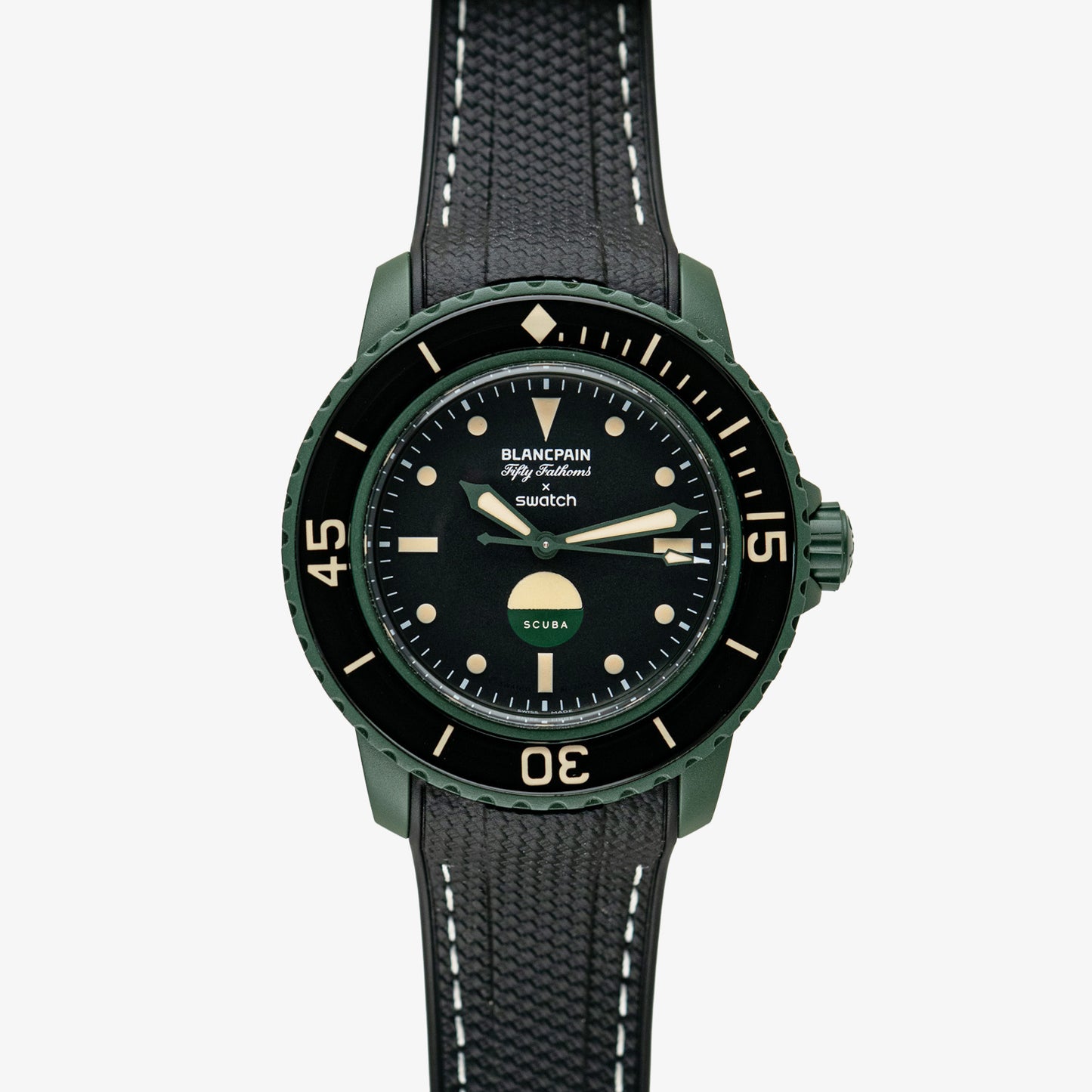 Blancpain Fifty Fathoms Scuba by Swatch Green 42mm