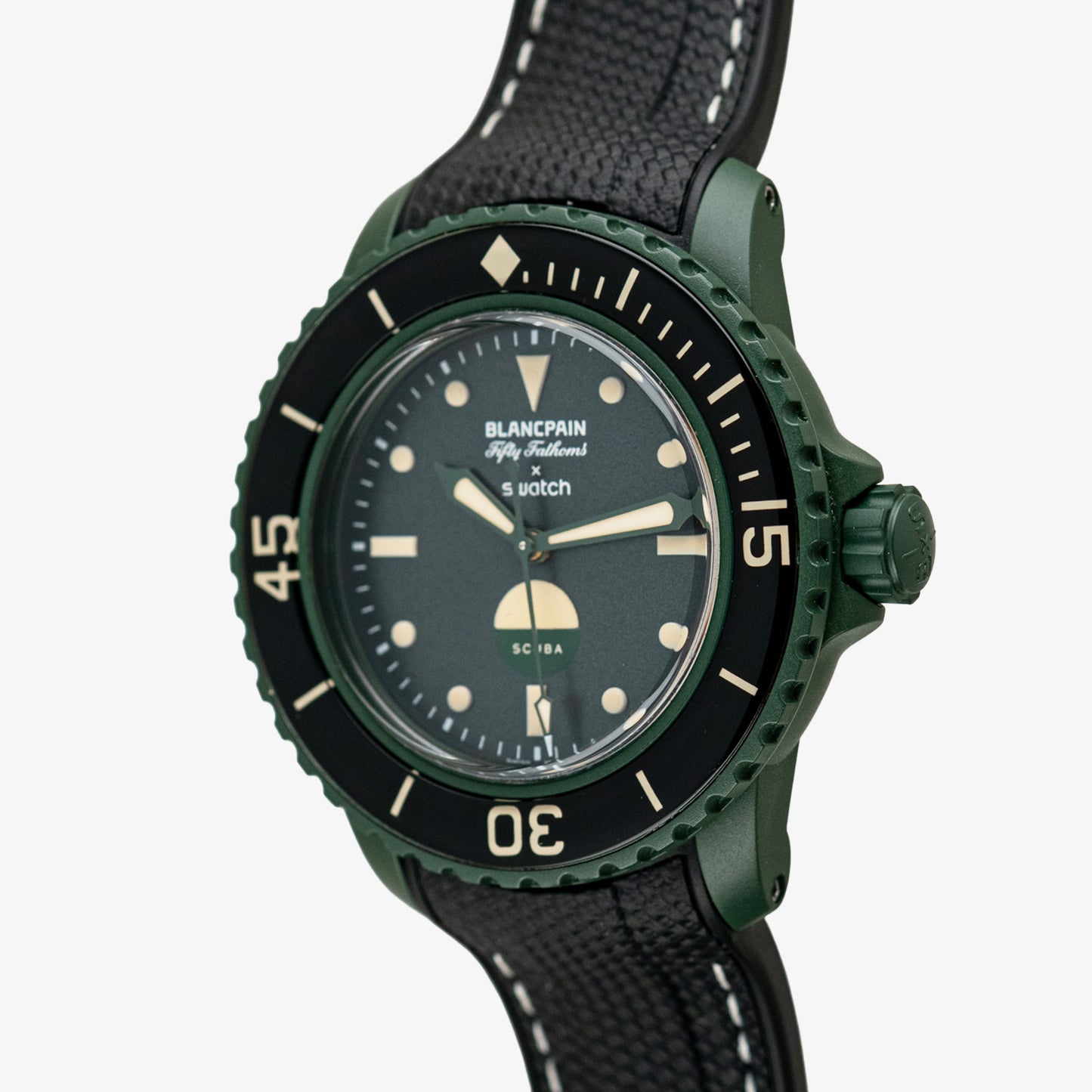 Blancpain Fifty Fathoms Scuba by Swatch Green 42mm