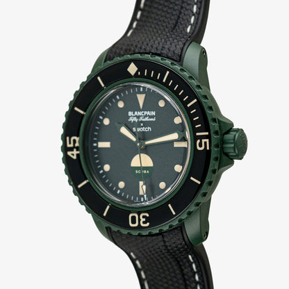 Blancpain Fifty Fathoms Scuba by Swatch Green 42mm