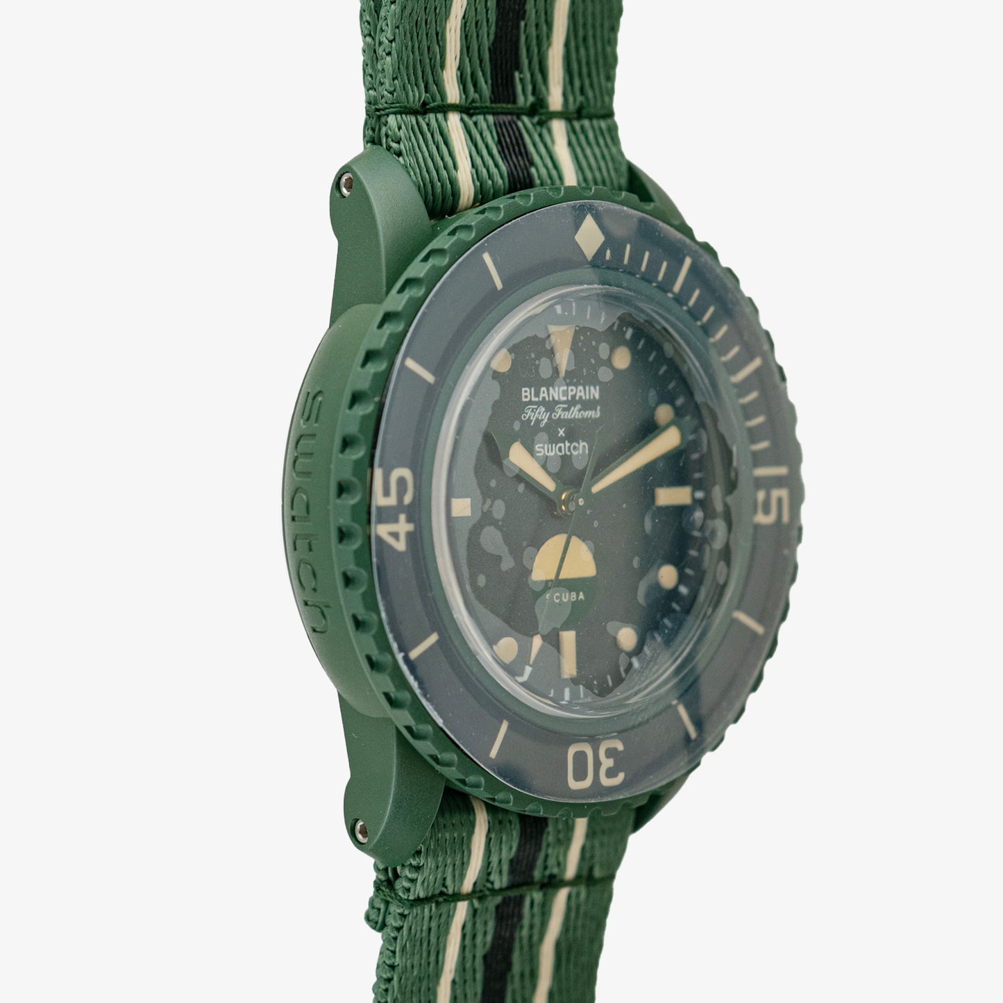 Blancpain Fifty Fathoms Scuba by Swatch Green 42mm
